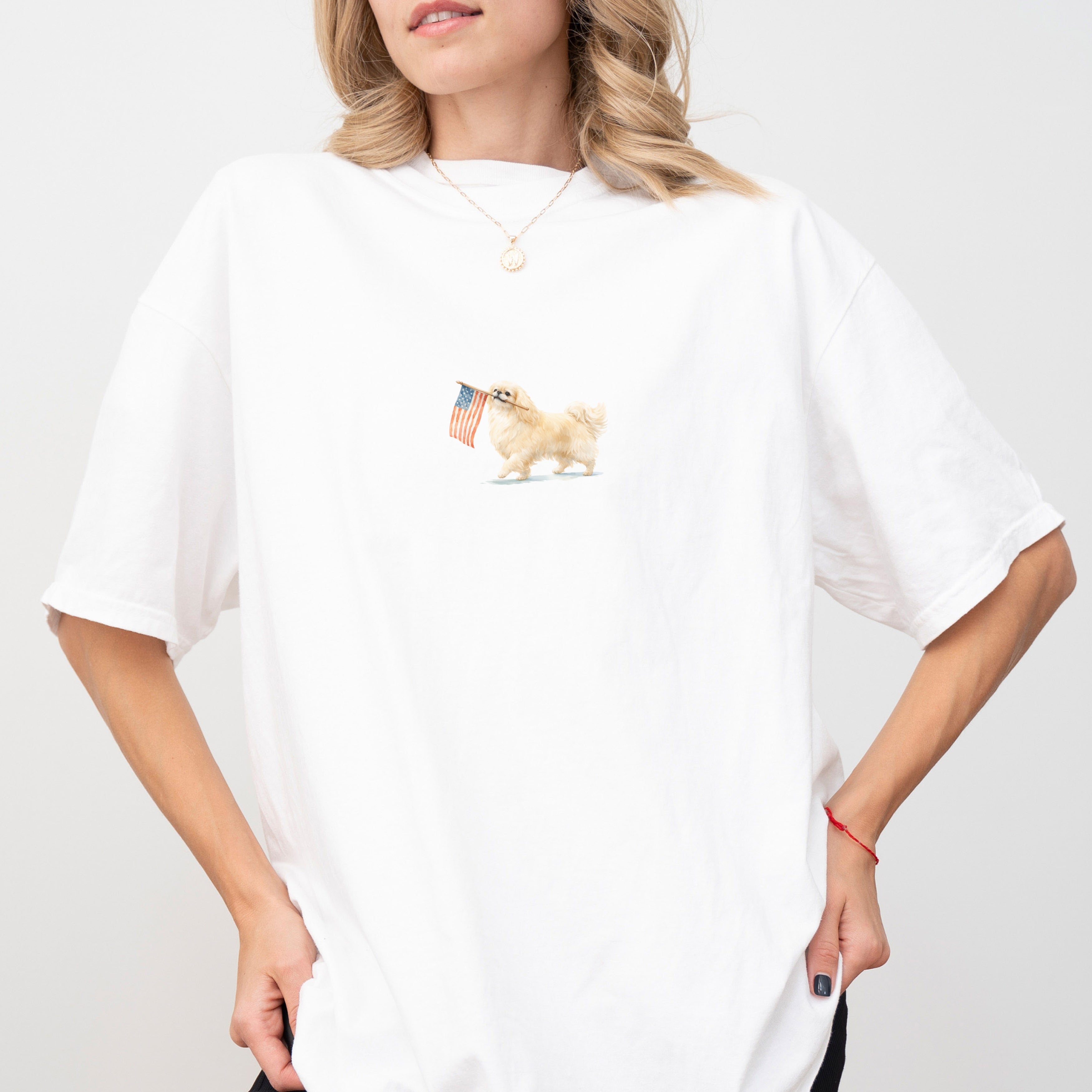 Pekingese USA T-shirt