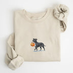 Pitbull Black Halloween Sweatshirt