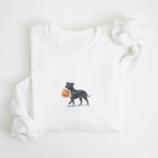 Pitbull Black Halloween Sweatshirt