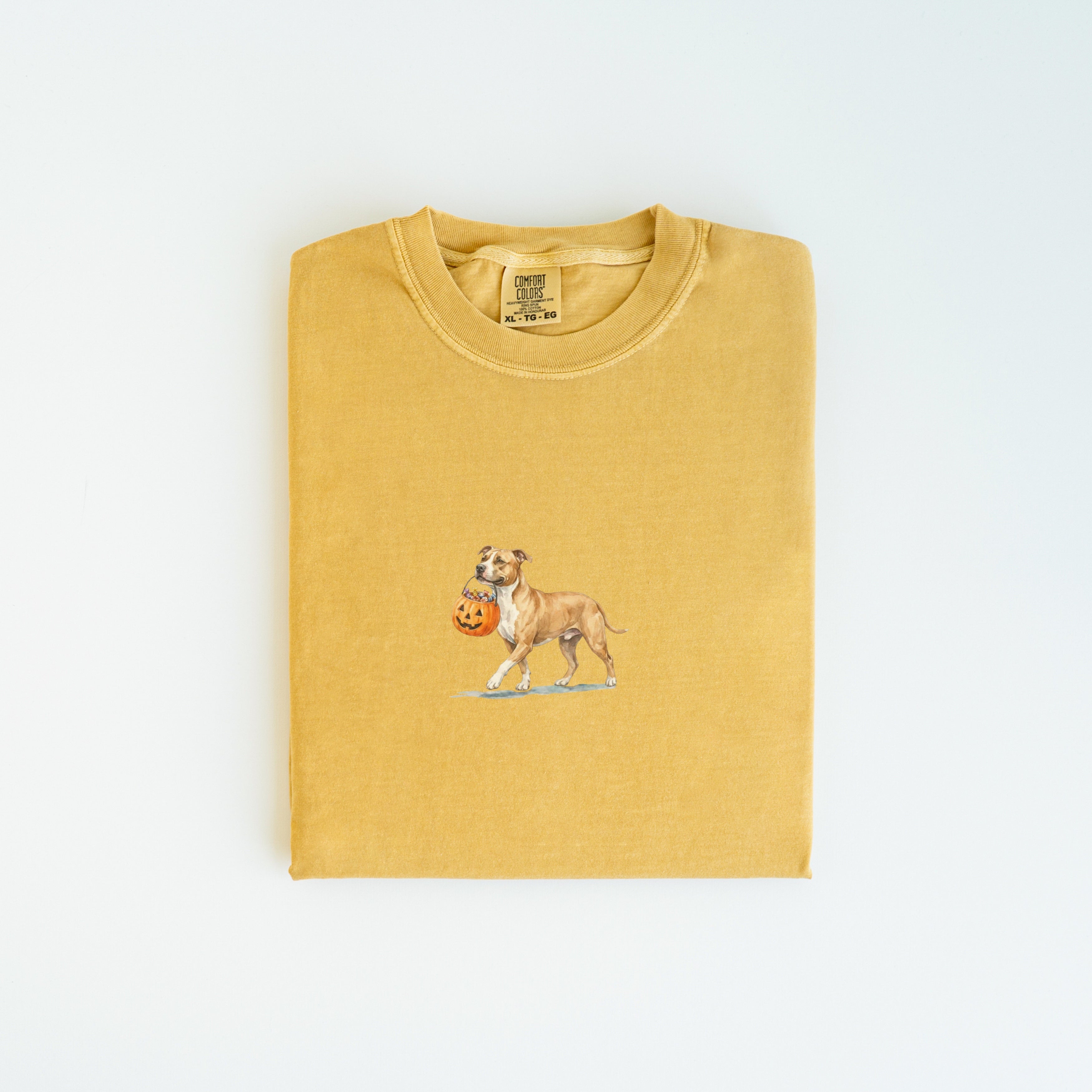 Pitbull Halloween T-shirt
