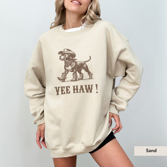 Pitbull Yeehaw Sweatshirt