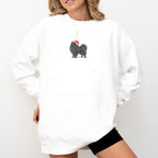 Pomeranian Black Christmas Sweatshirt