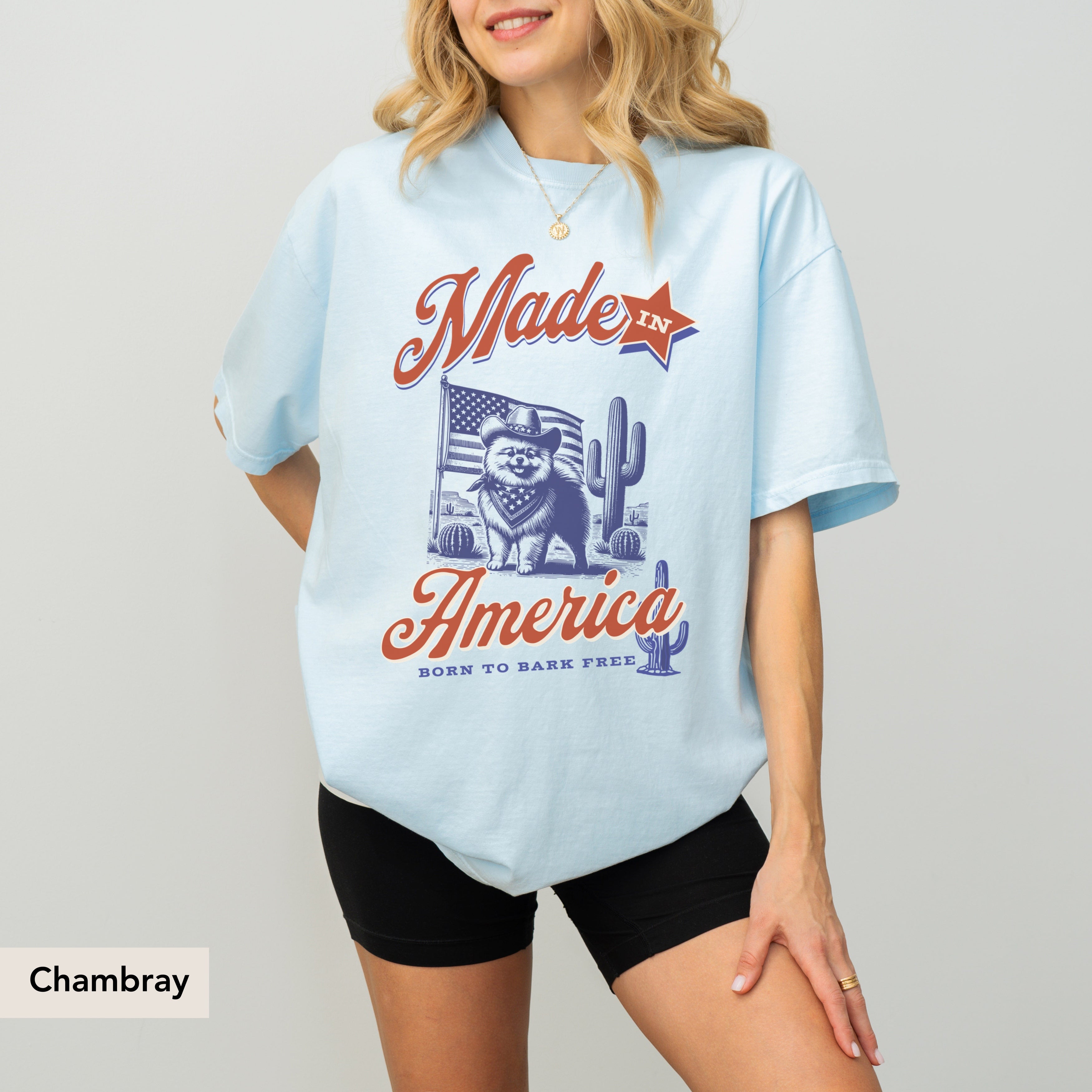 Pomeranian Made In America Shirt