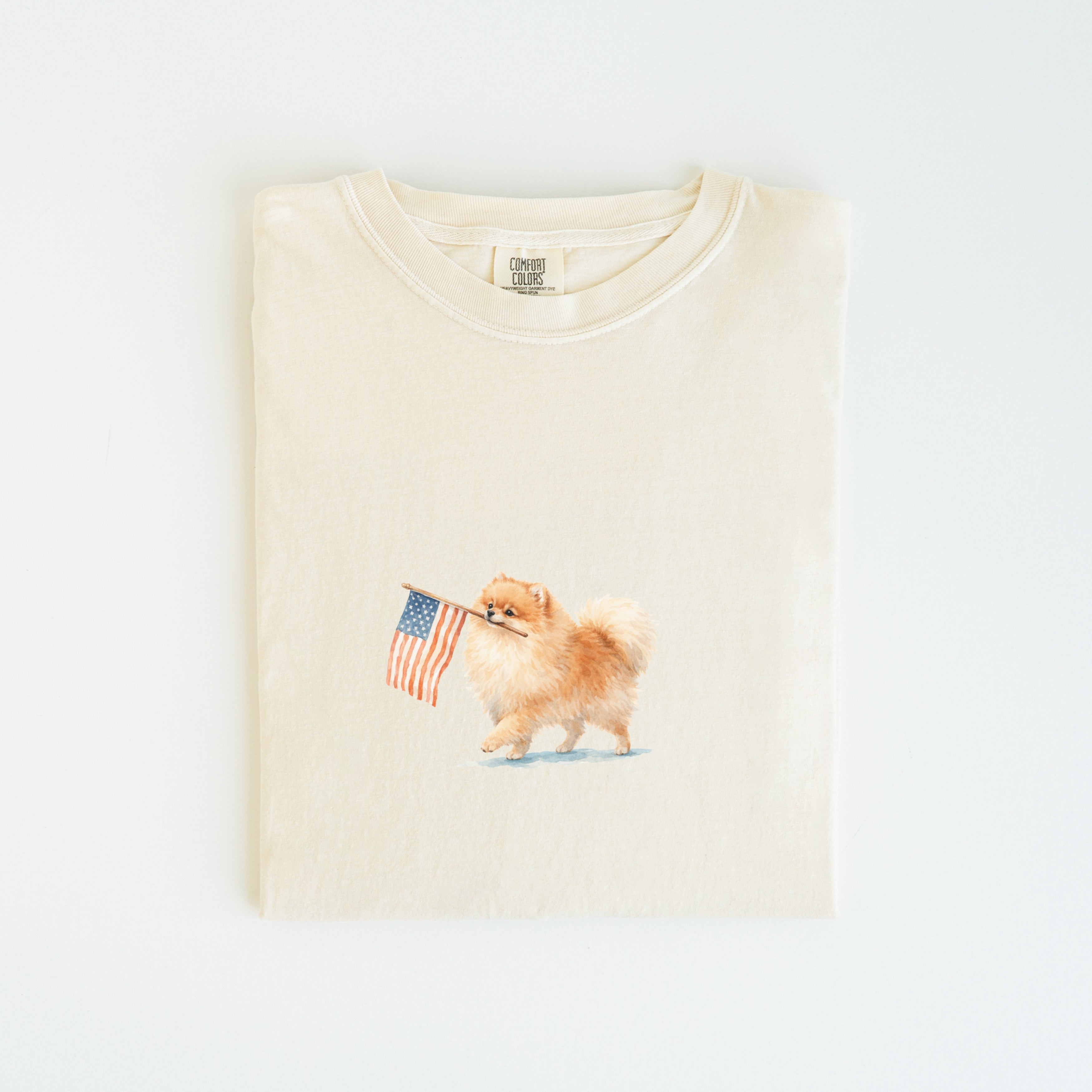 Pomeranian USA T-shirt