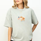 Pomeranian USA T-shirt