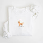 Poodle Apricot Christmas Sweatshirt