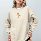 Poodle Apricot Christmas Sweatshirt