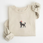 Poodle Black Christmas Sweatshirt