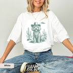 Poodle UFO shirt