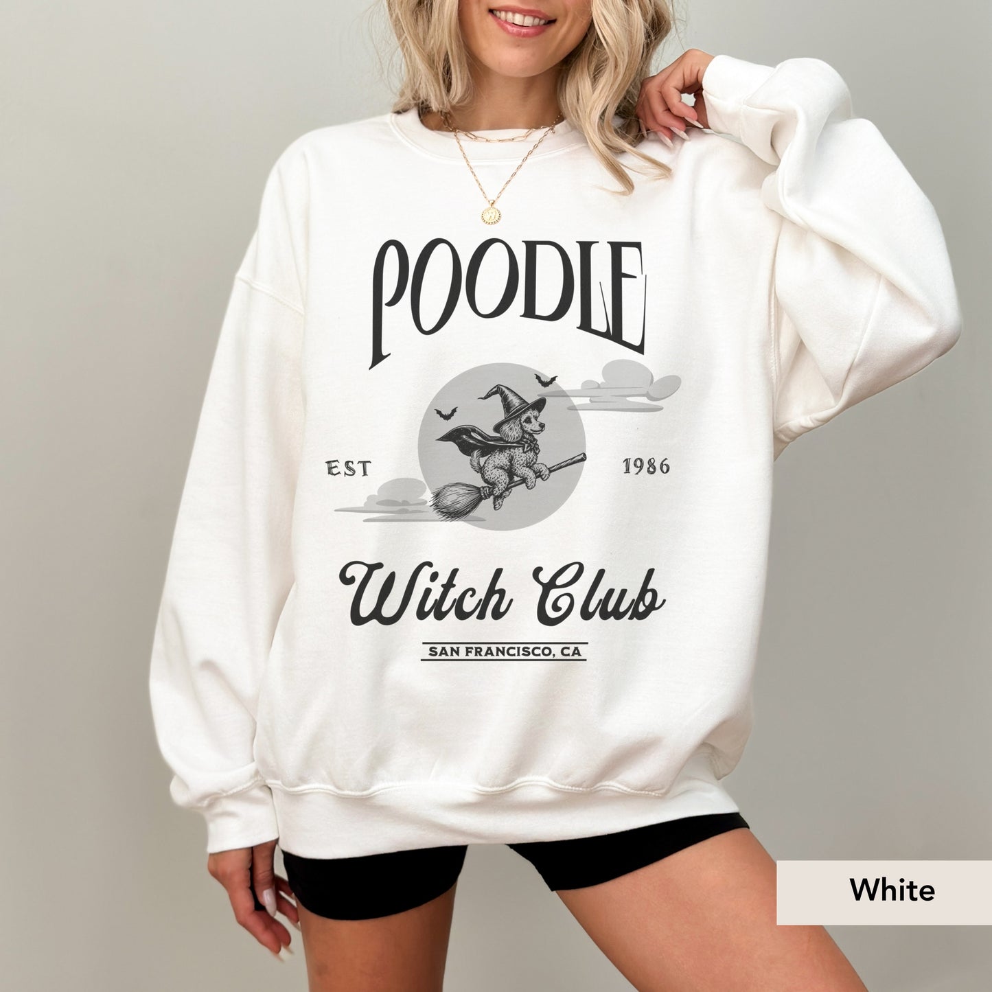 Poodle Witch Club Sweatshirt