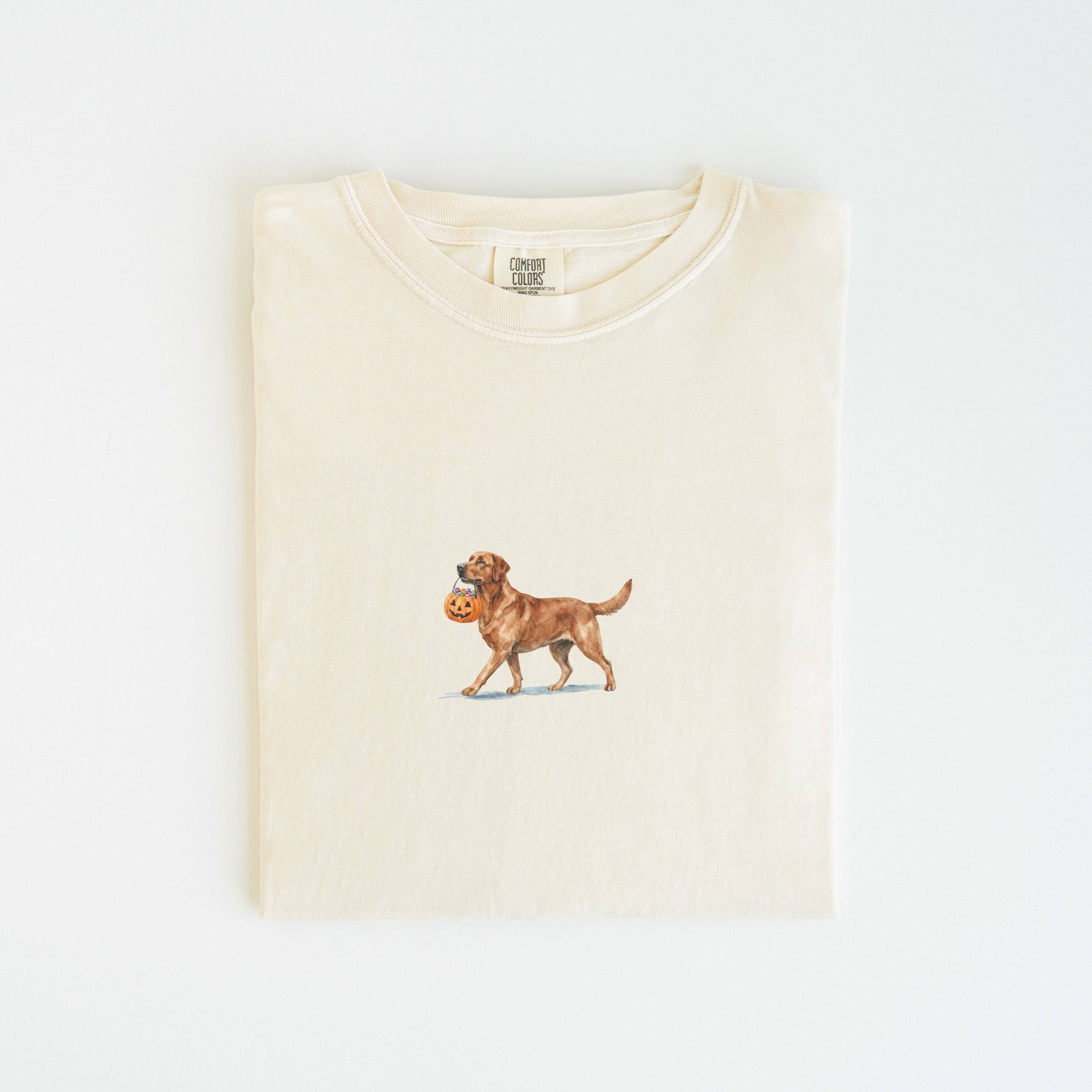 Red Fox Labrador Halloween T-shirt