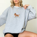 Red Fox Labrador Halloween Sweatshirt