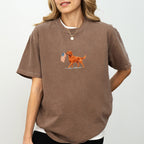 Red Fox Labrador USA T-shirt
