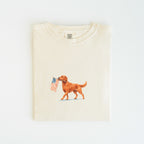 Red Fox Labrador USA T-shirt