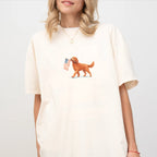 Red Goldendoodle USA T-shirt