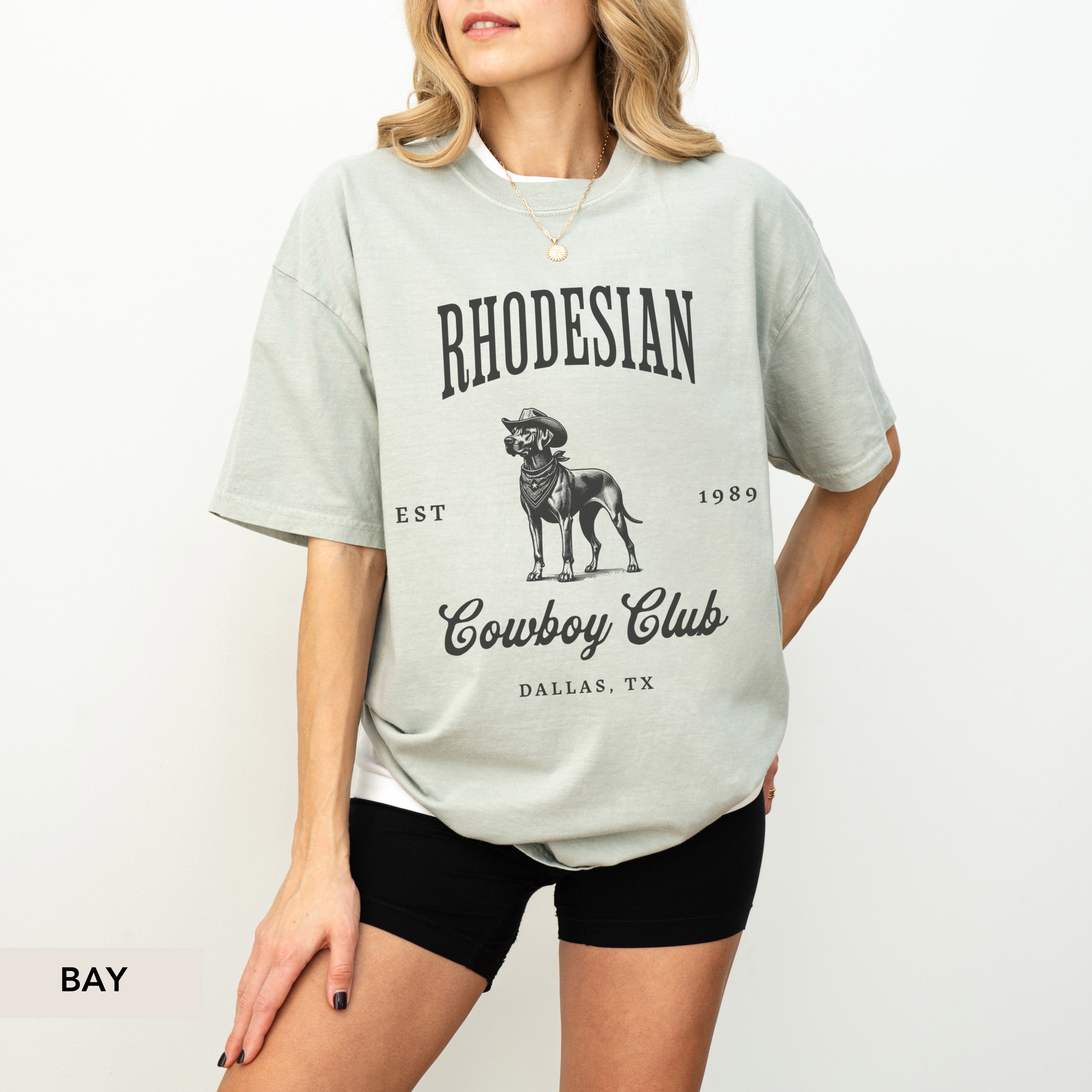 Rhodesian Ridgeback Cowboy Club Shirt