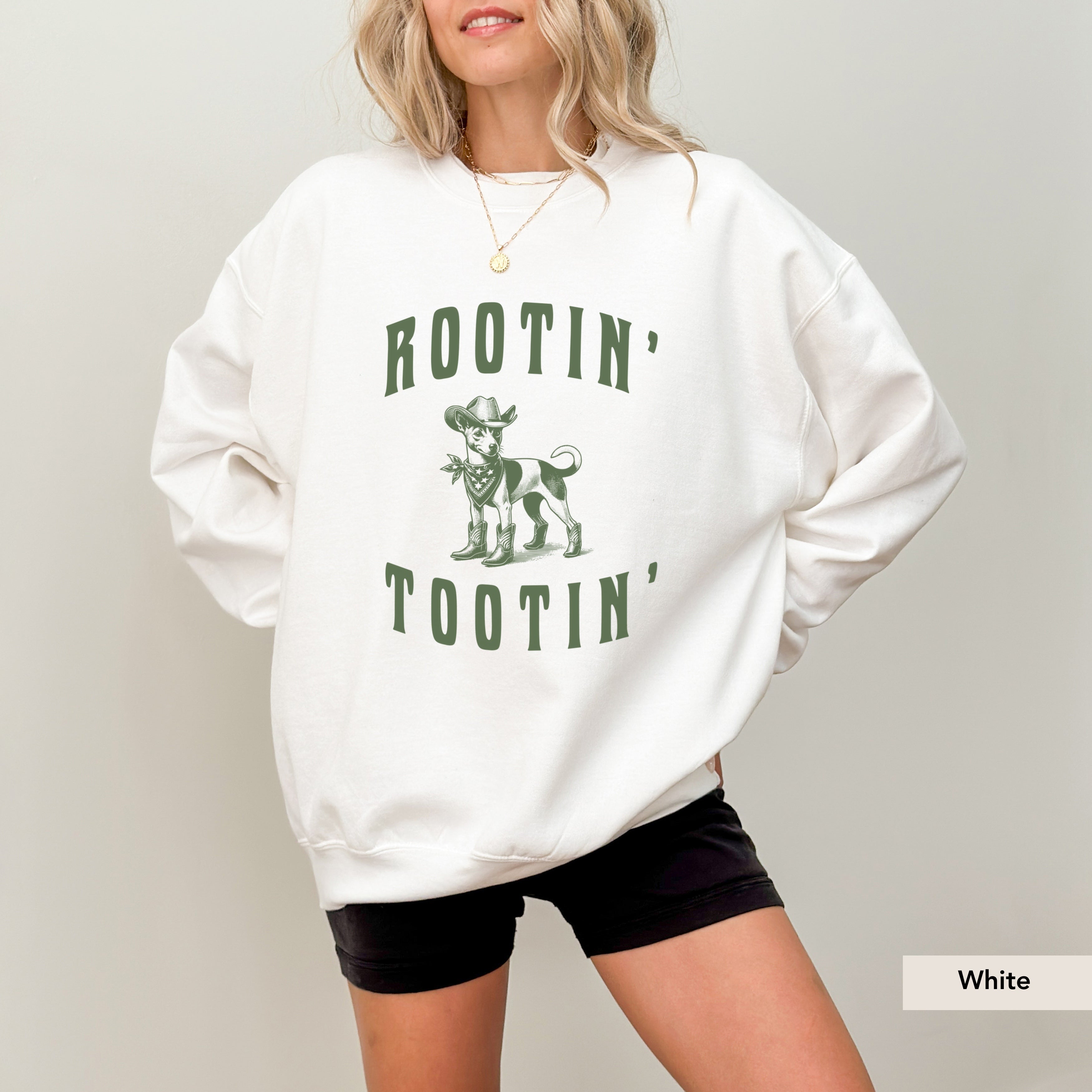 Rootin Tootin Basenji Sweatshirt
