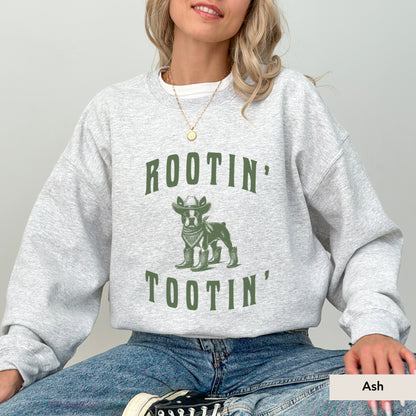 Rootin Tootin Boston Terrier Sweatshirt