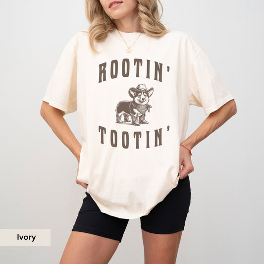 Rootin Tootin Corgi Shirt