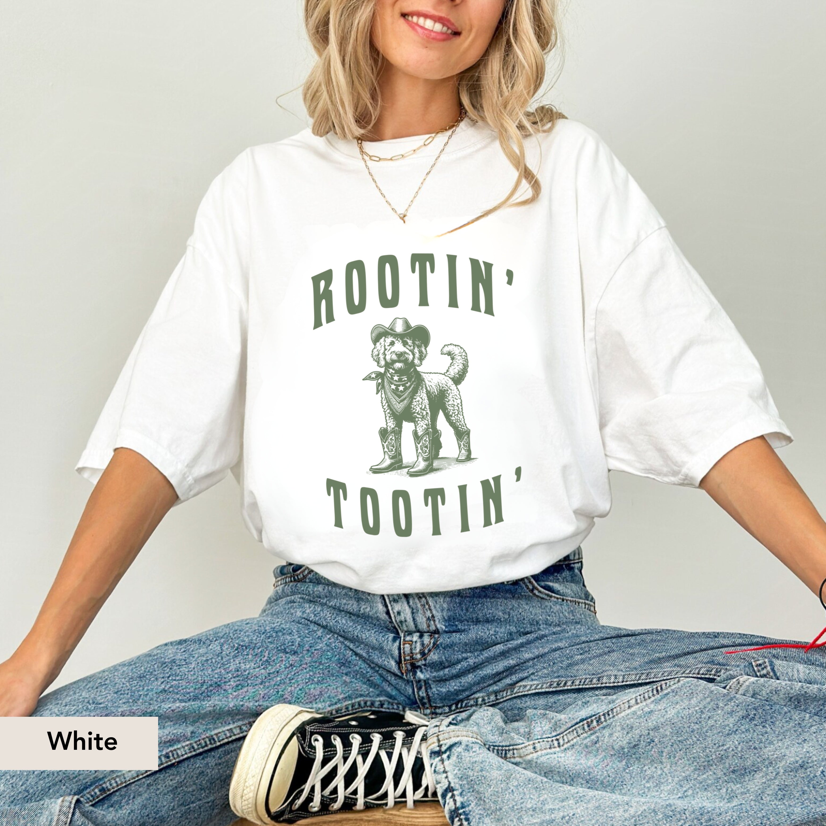 Rootin Tootin Goldendoodle Shirt