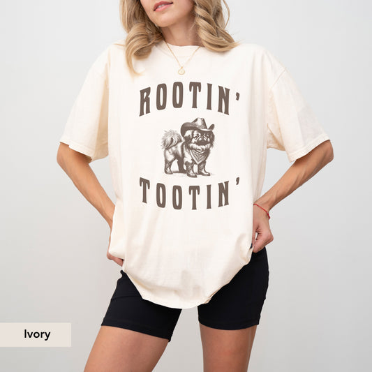 Rootin Tootin Pekingese Shirt