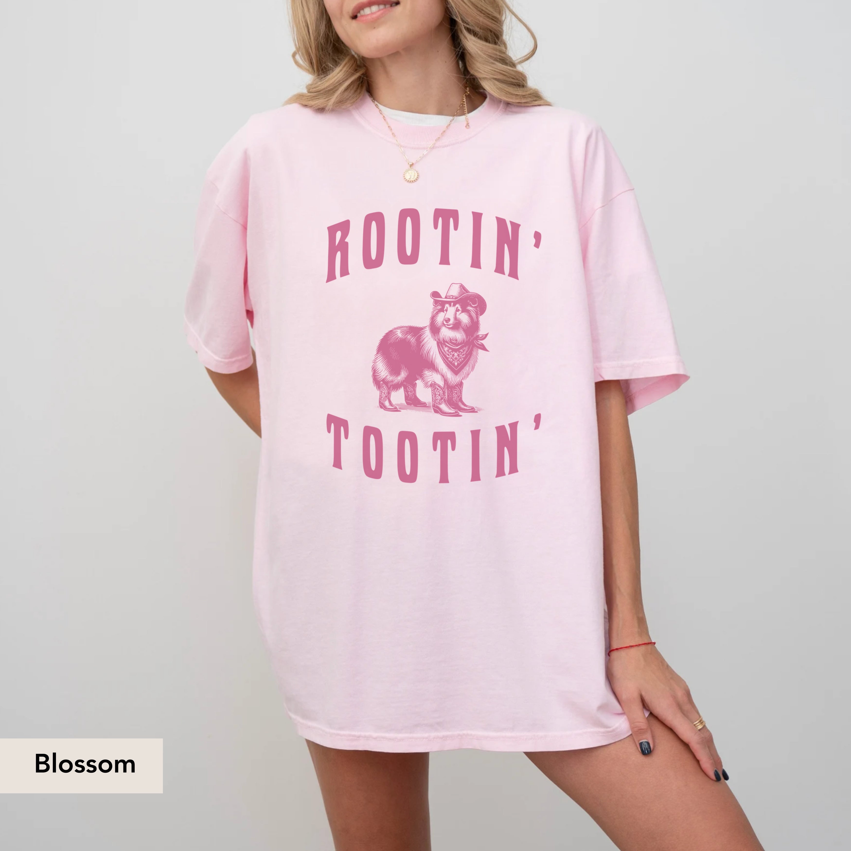 Rootin Tootin Shetland Sheepdog Shirt
