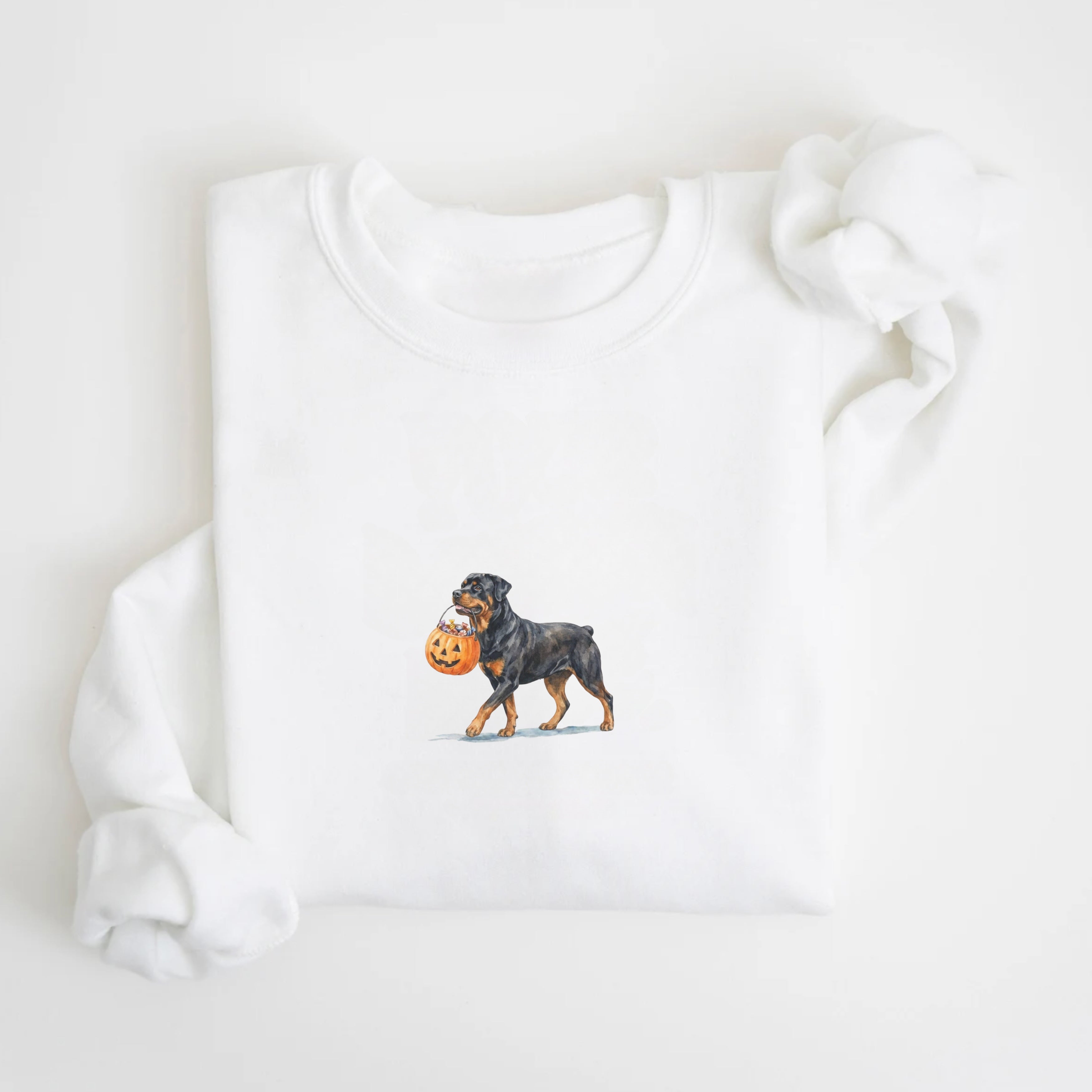 Rottweiler Halloween Sweatshirt