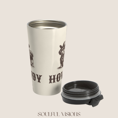 Howdy Shih Tzu Stainless Steel Travel Mug