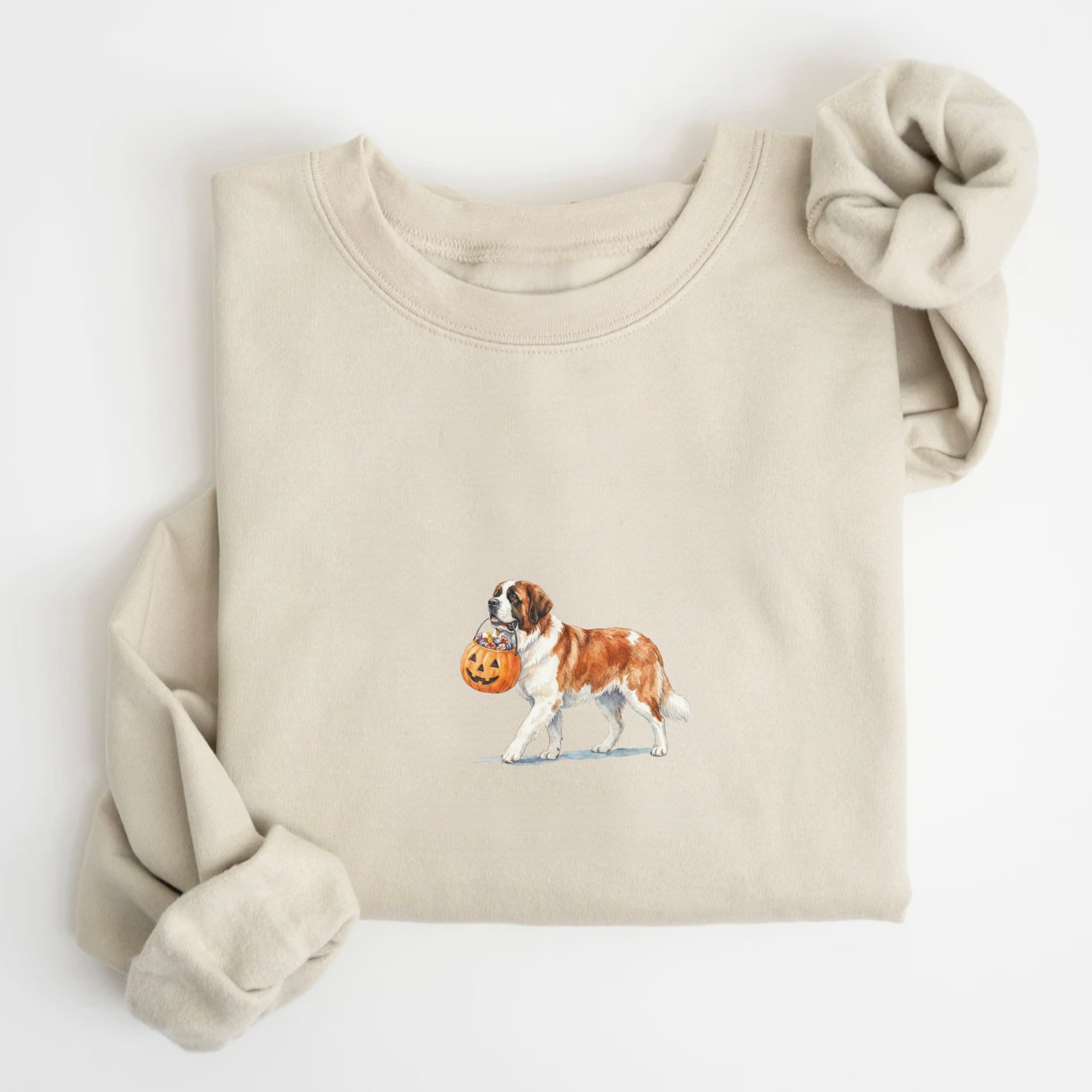 Saint Bernard Halloween Sweatshirt