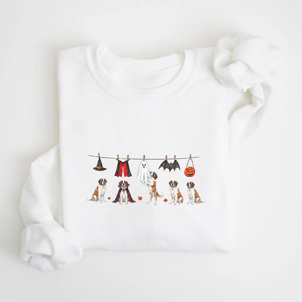 Saint Bernard Halloween Sweatshirt