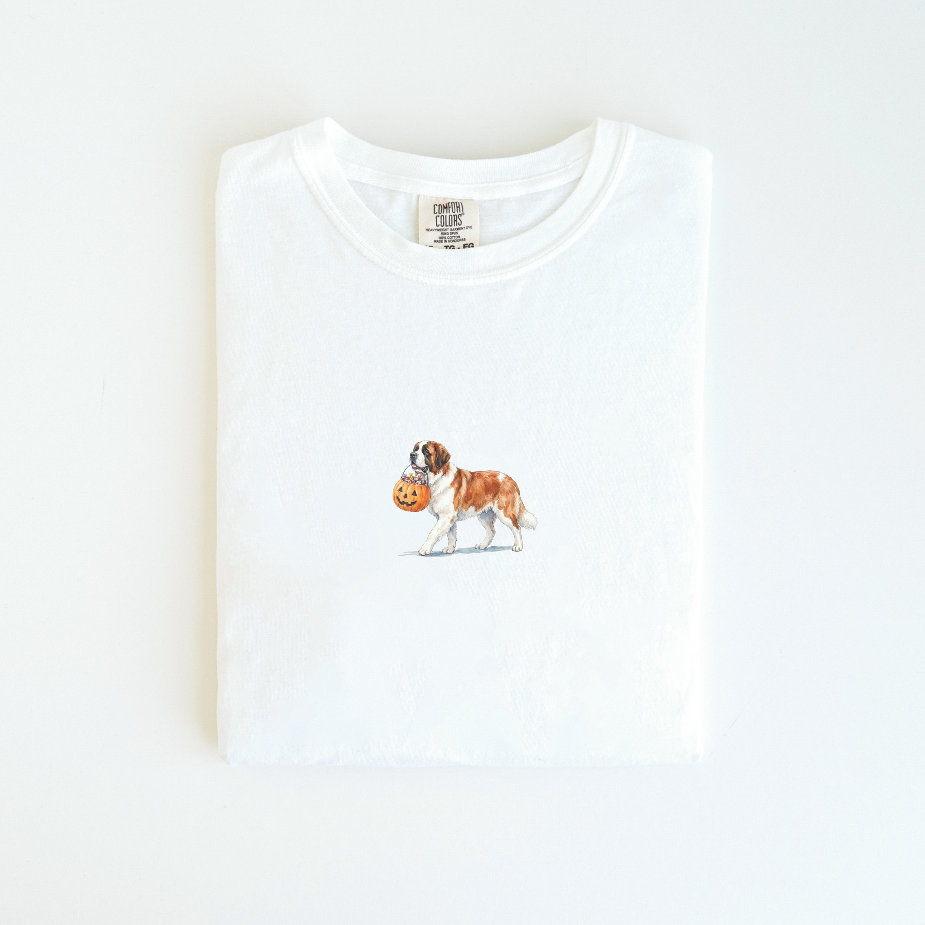 Saint Bernard Halloween T-shirt