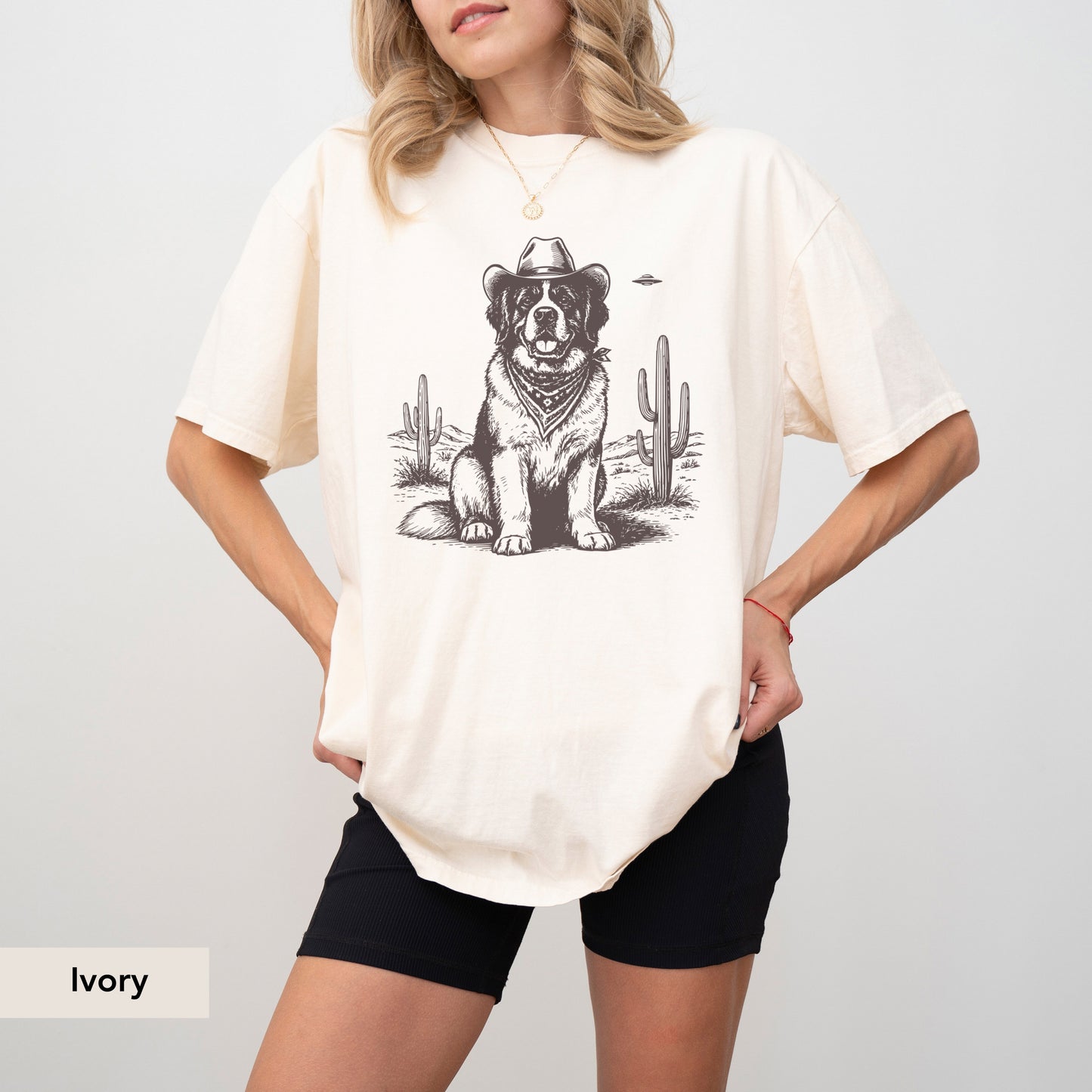 Saint Bernard UFO shirt