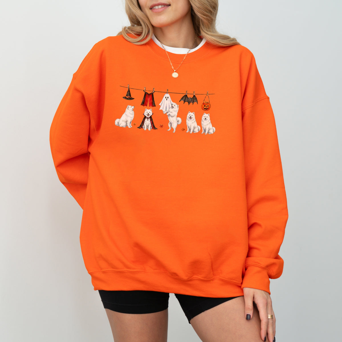 Samoyed Halloween Sweatshirt