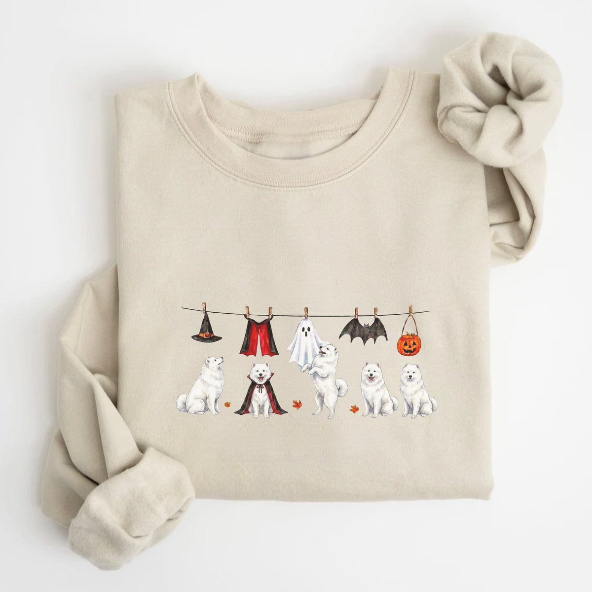 Samoyed Halloween Sweatshirt