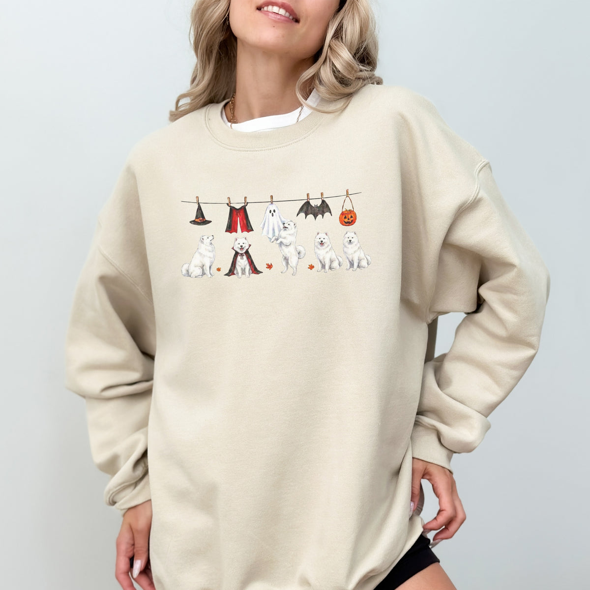 Samoyed Halloween Sweatshirt