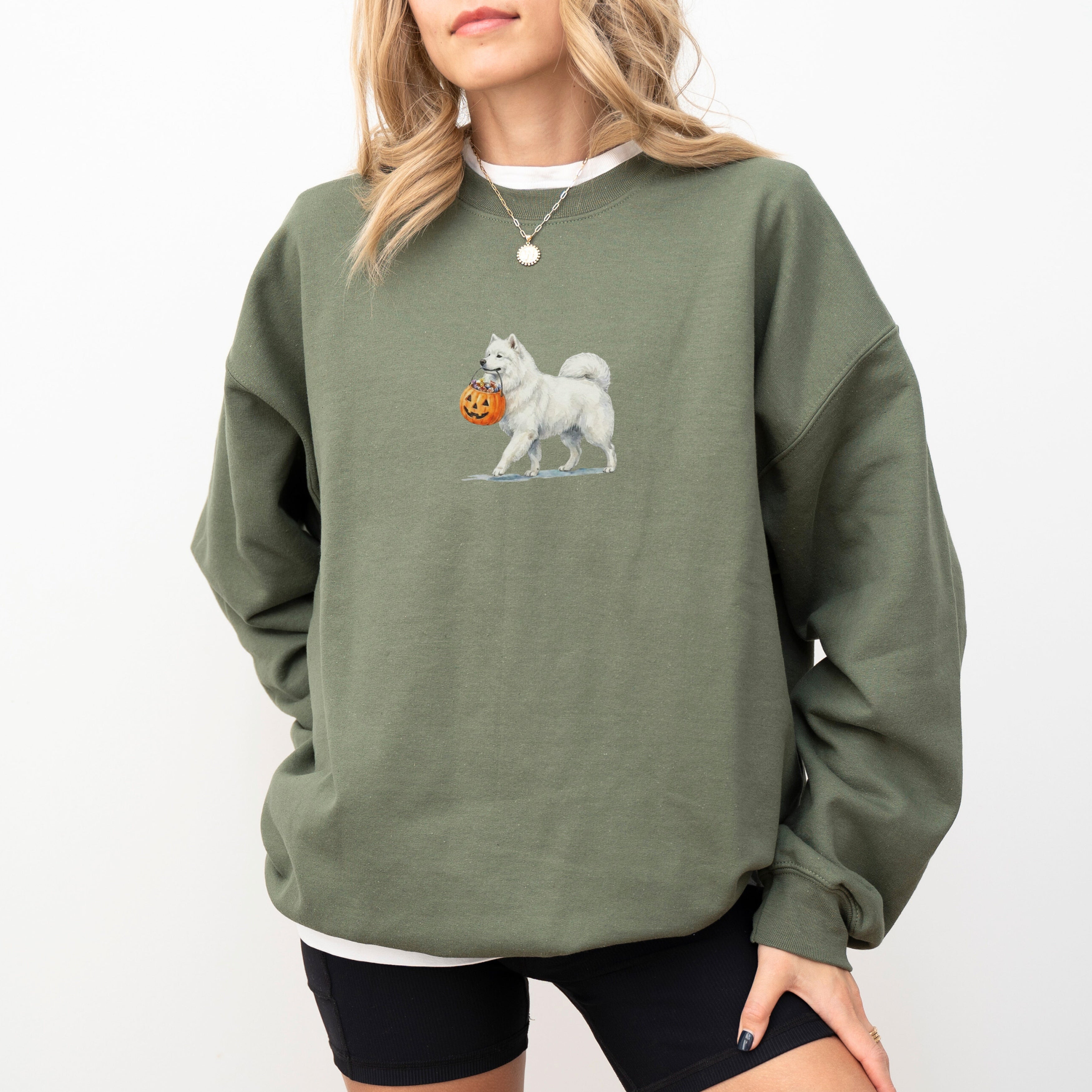 Samoyed Halloween Sweatshirt