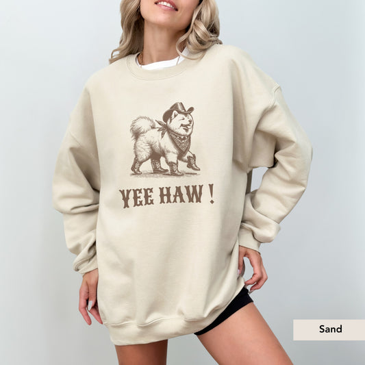 Samoyed Yeehaw Sweatshirt