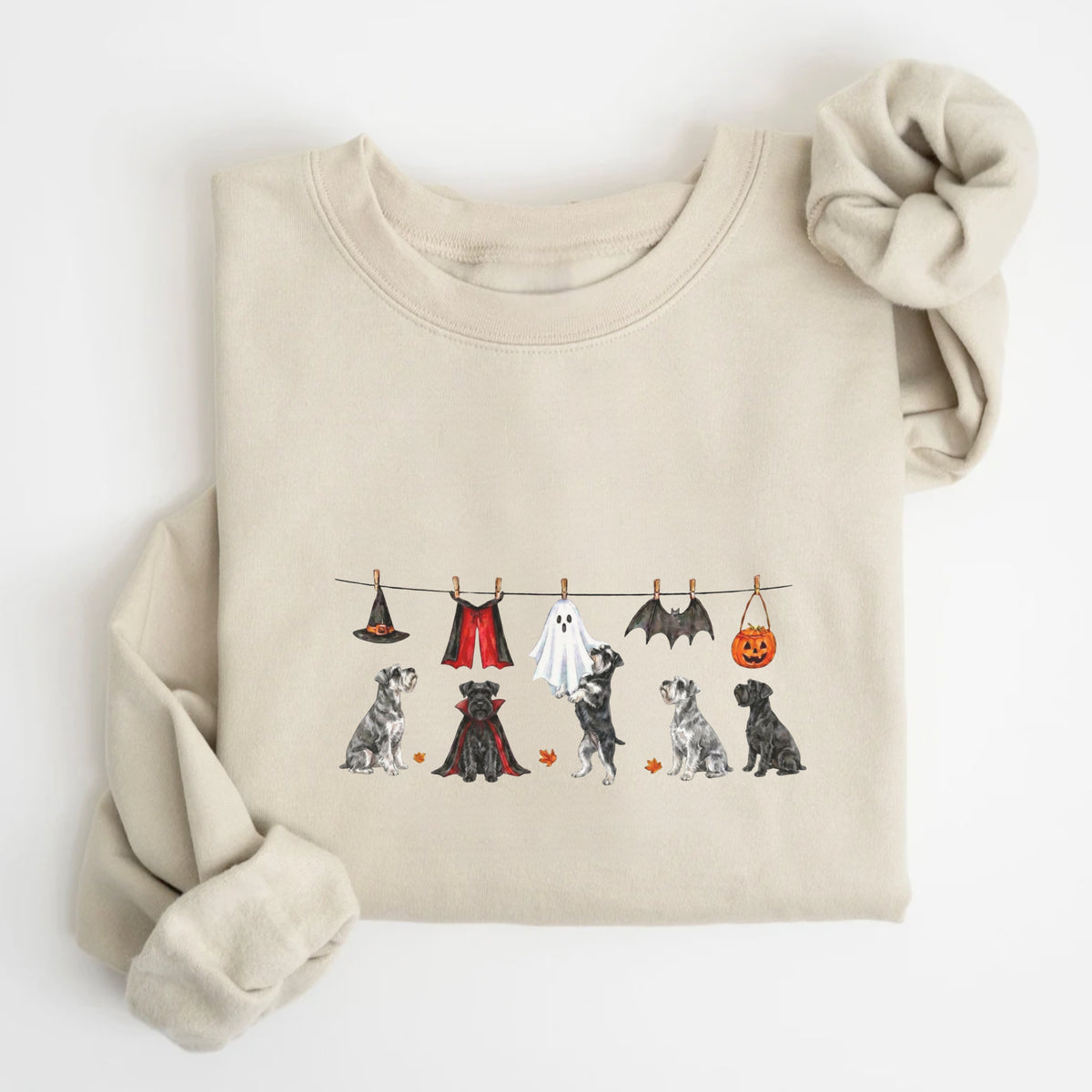 Schnauzer Halloween Sweatshirt