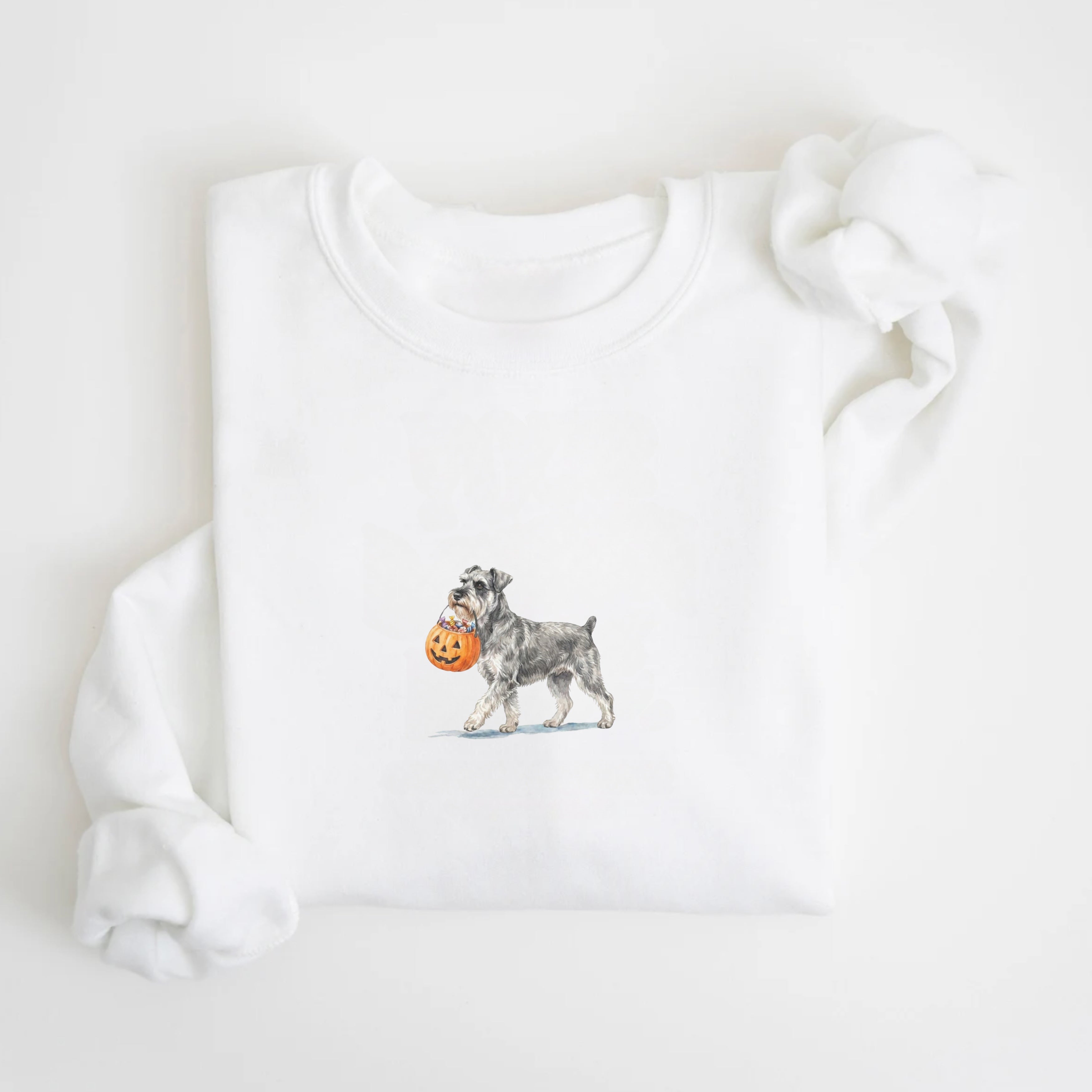 Schnauzer Halloween Sweatshirt