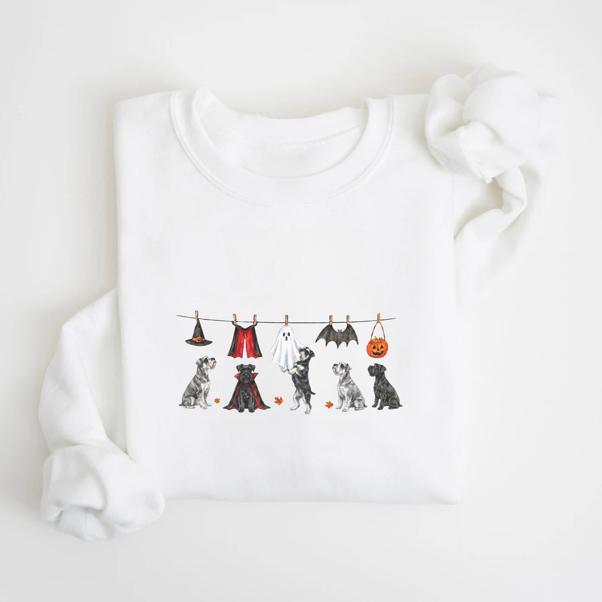 Schnauzer Halloween Sweatshirt