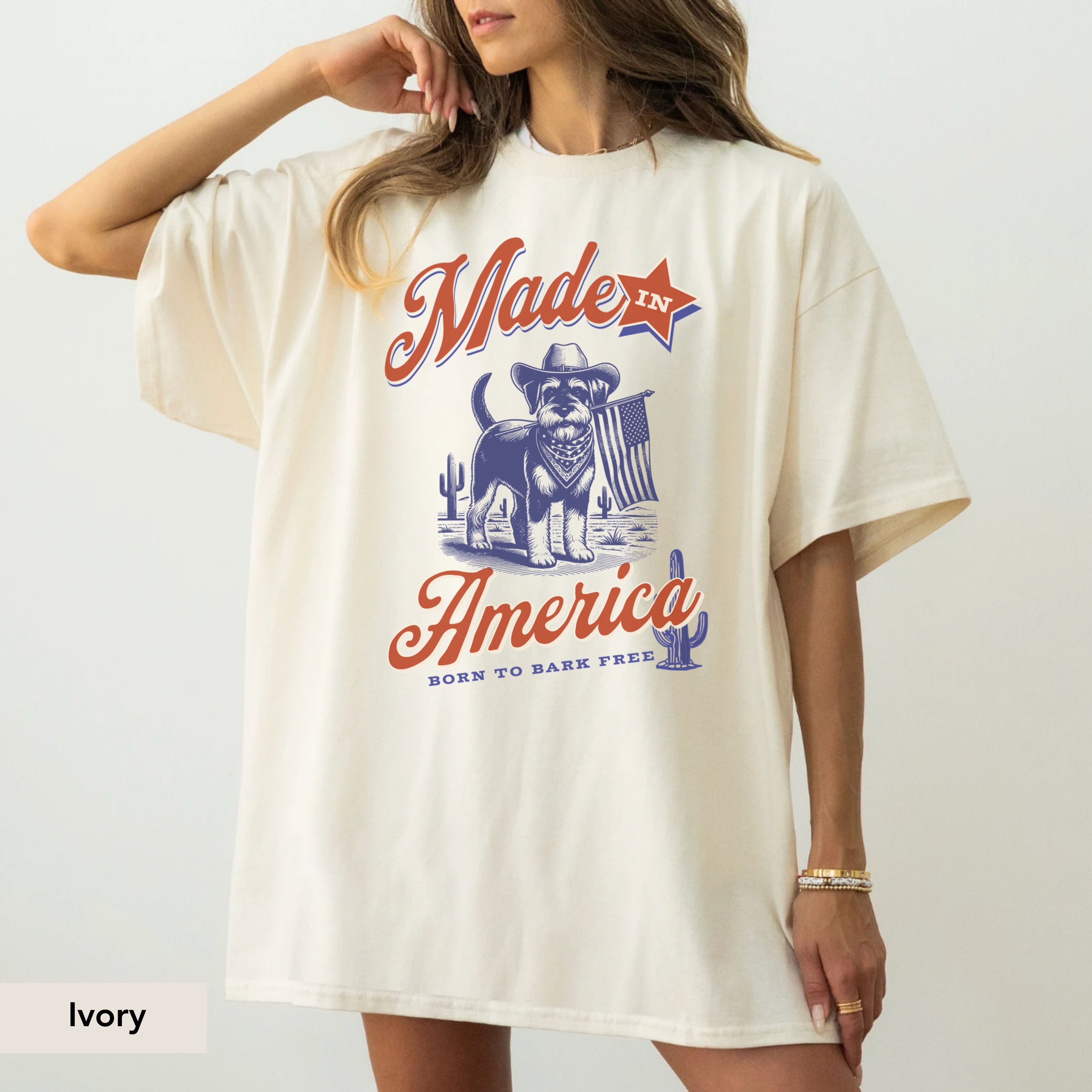 Schnauzer Made In America Shirt