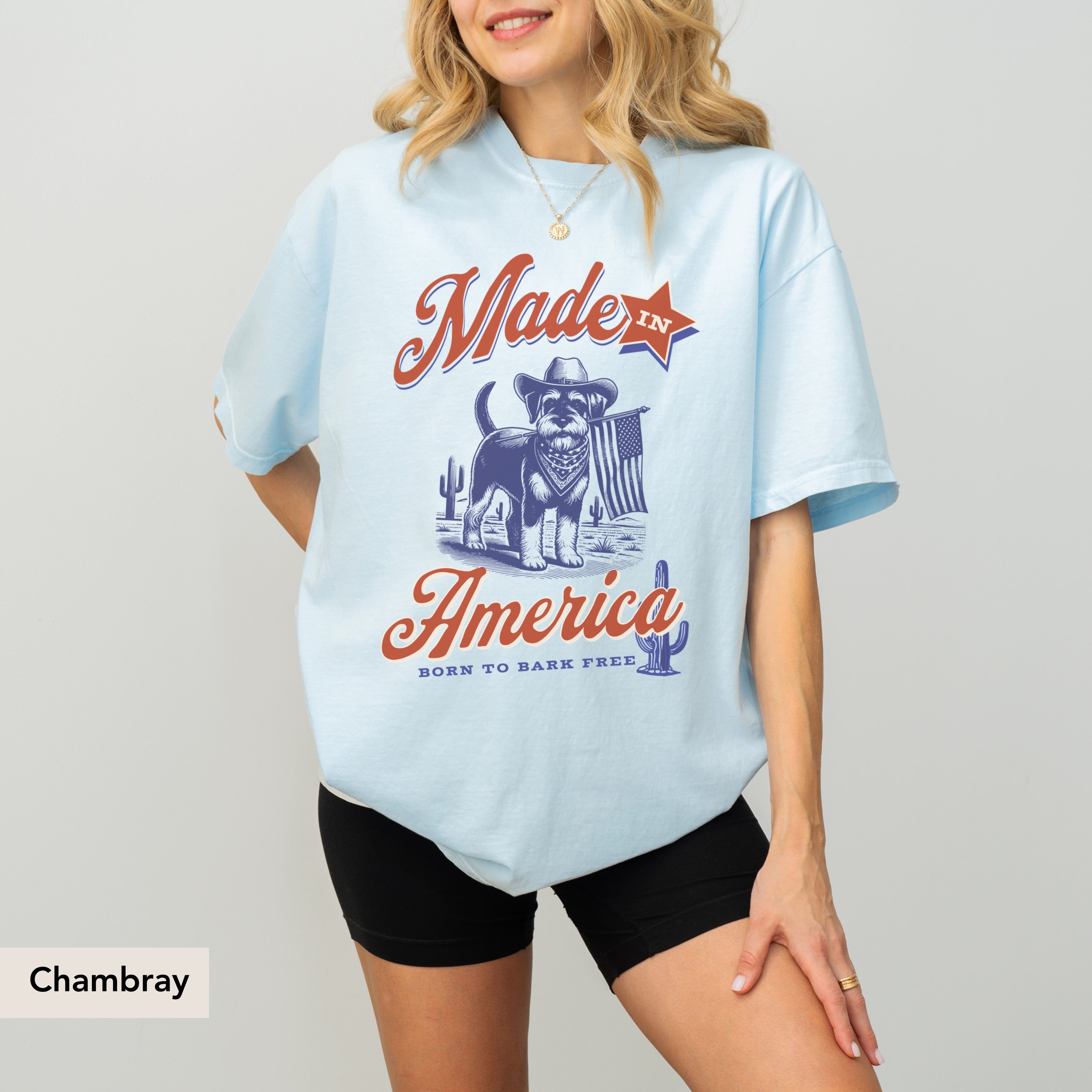 Schnauzer Made In America Shirt