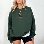 Scottish Terrier Black Christmas Sweatshirt