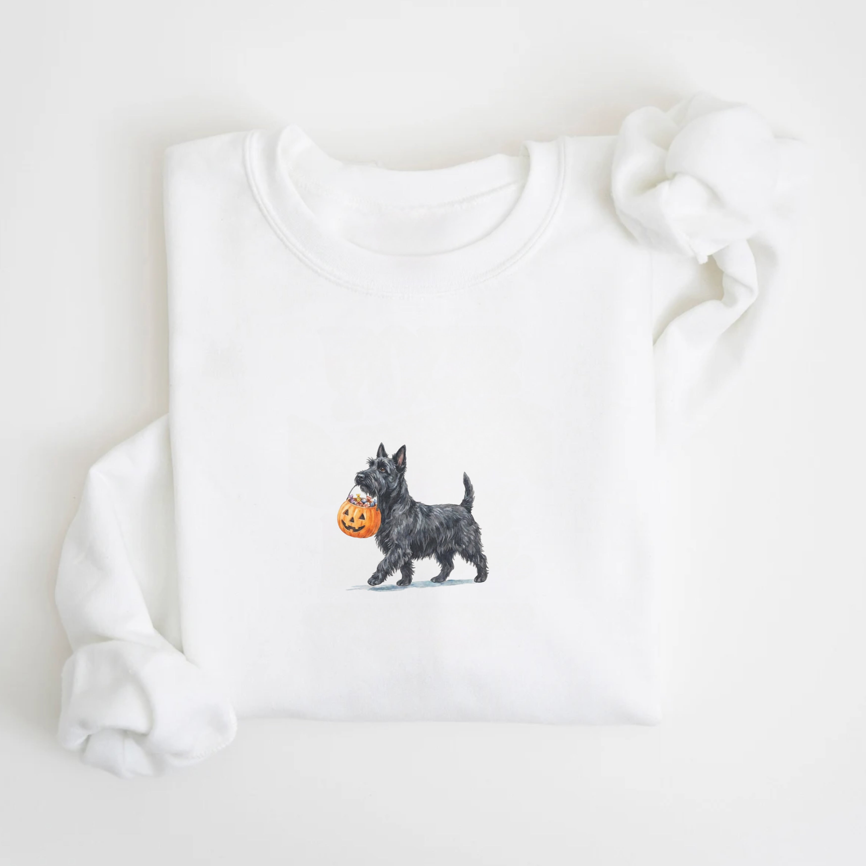 Scottish Terrier Halloween Sweatshirt