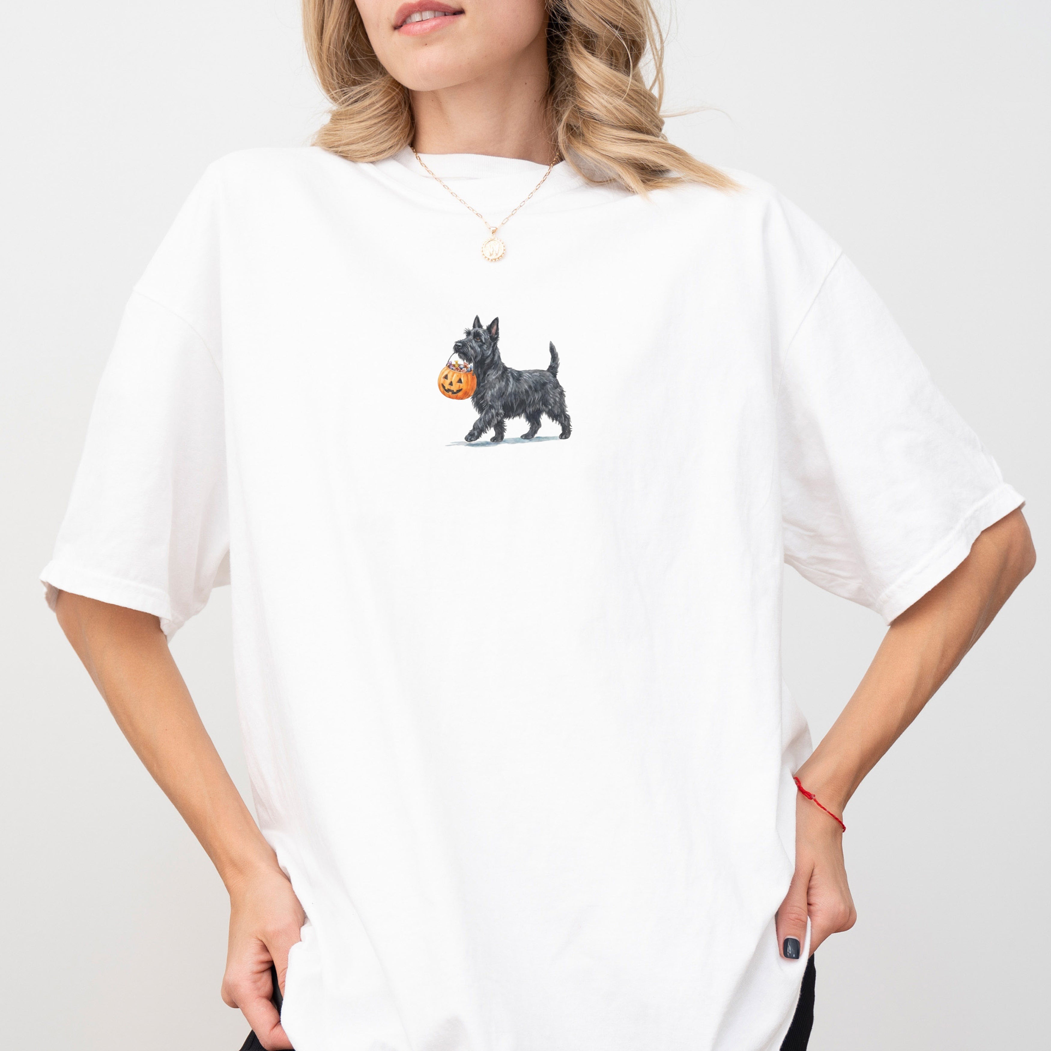 Scottish Terrier Halloween T-shirt