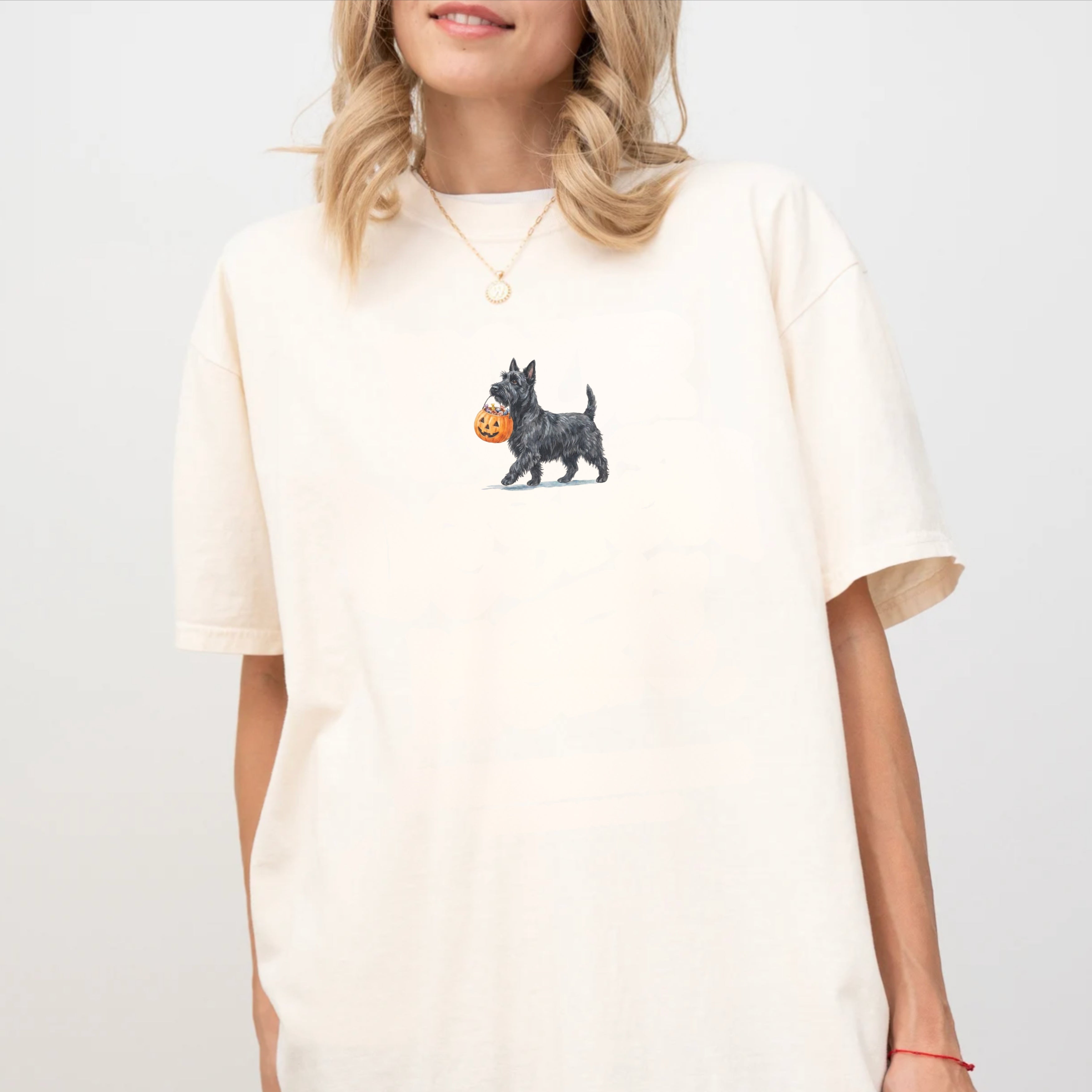 Scottish Terrier Halloween T-shirt