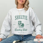 Shetland Sheepdog Cowboy Club Sweatshirt