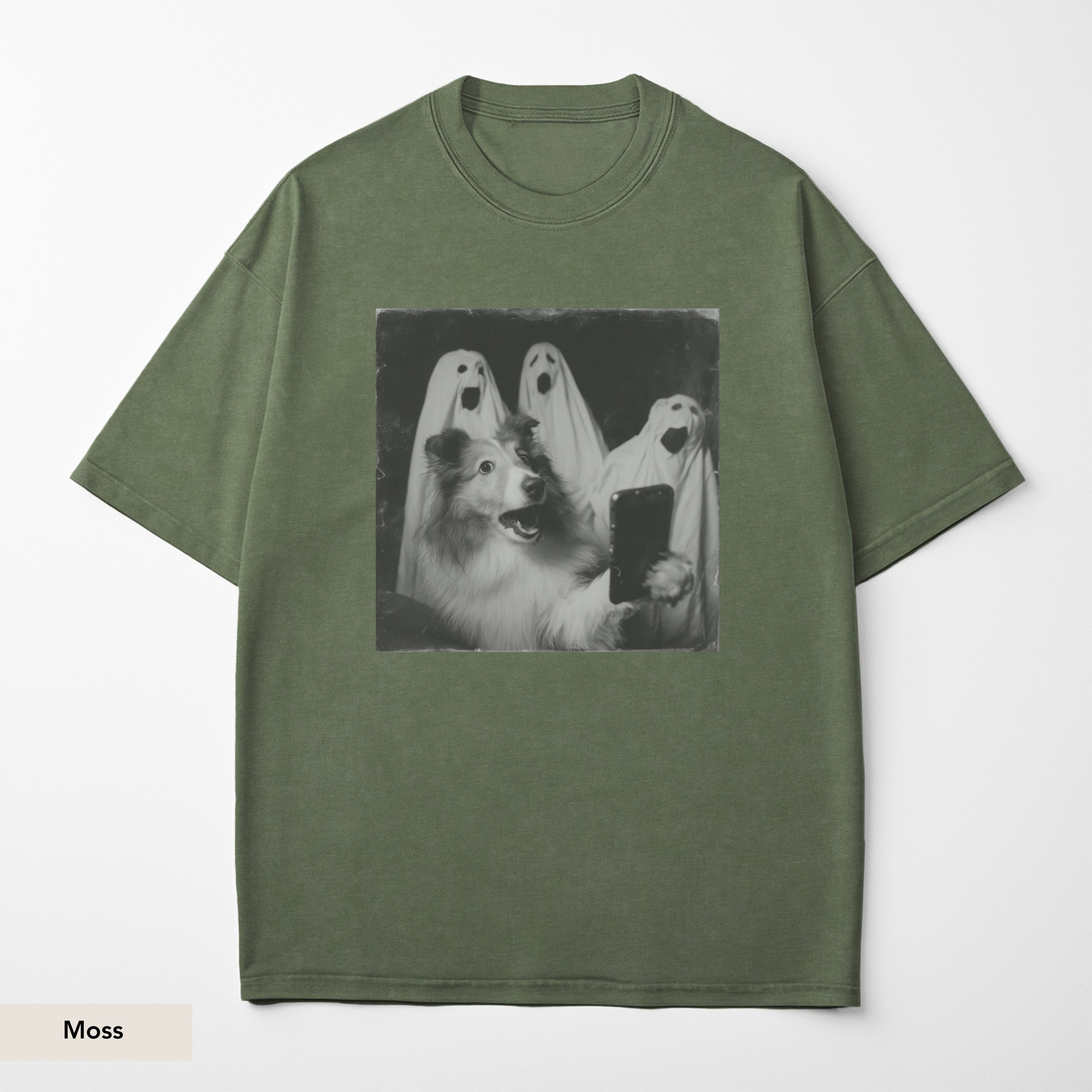 Shetland Sheepdog Ghost Shirt