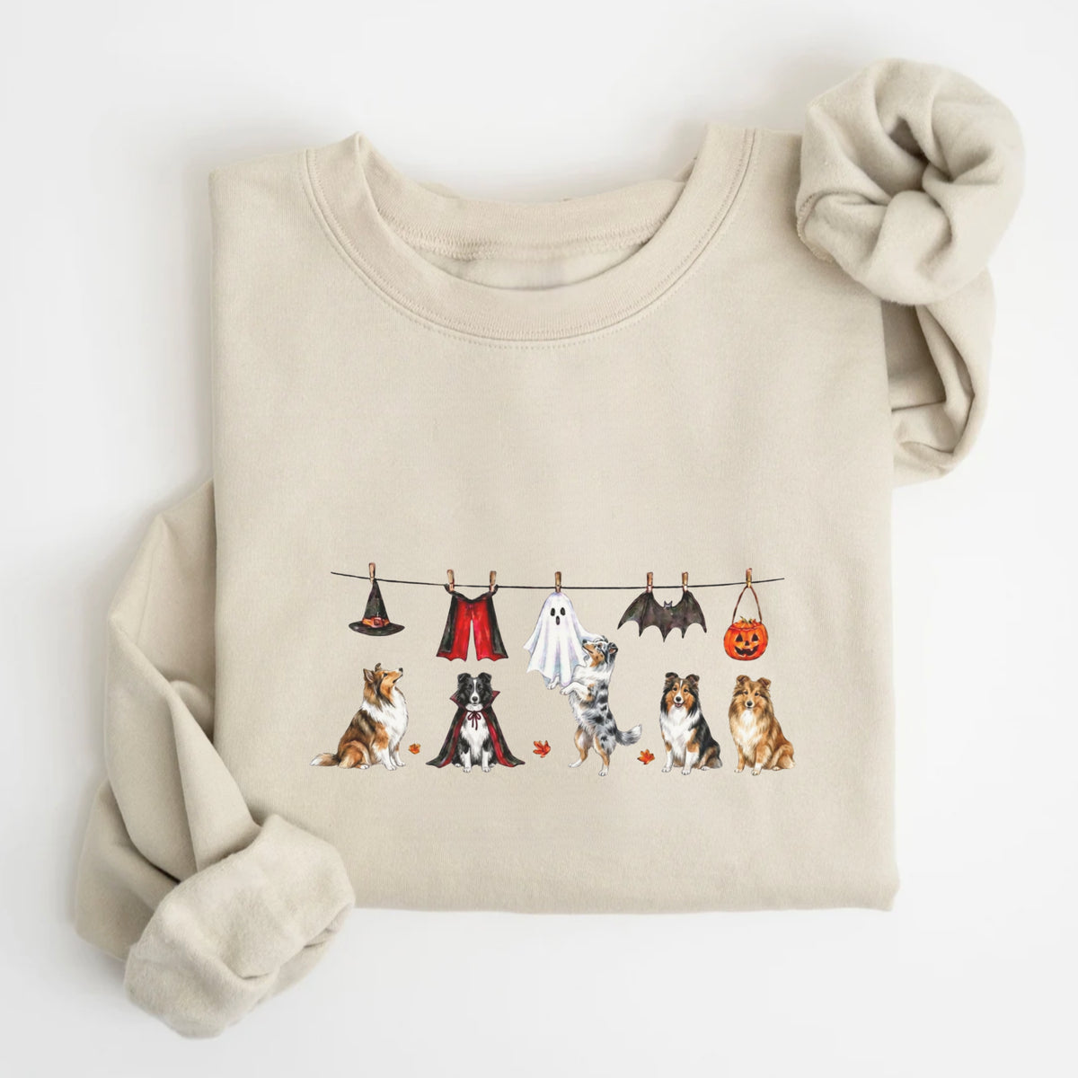 Shetland Sheepdog Halloween Sweatshirt
