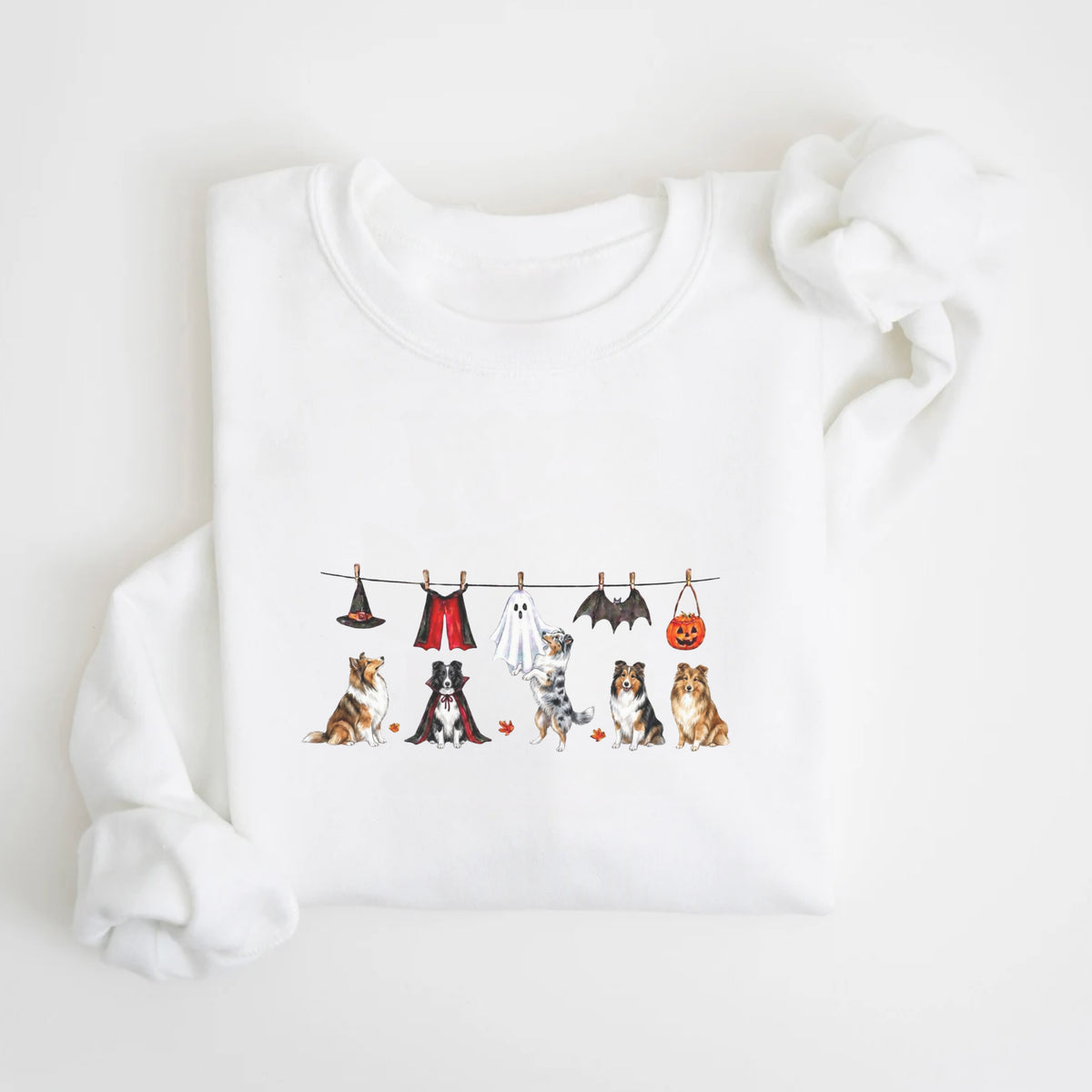 Shetland Sheepdog Halloween Sweatshirt